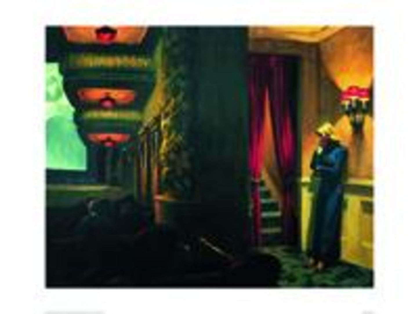 Affiche Art Edward Hopper - New York Movie 1939 80x60cm