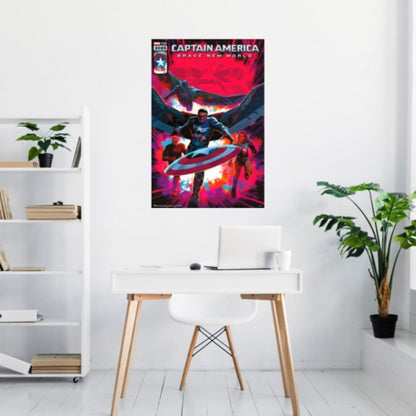 Poster Captain America - Brave New World - Comic 61x91,5cm
