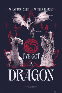Poster Game of Thrones - House of the Dragon - Season 3 61x91,5cm
