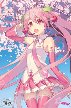 Poster Hatsune Miku - Cherry Blossom 91.5x61cm