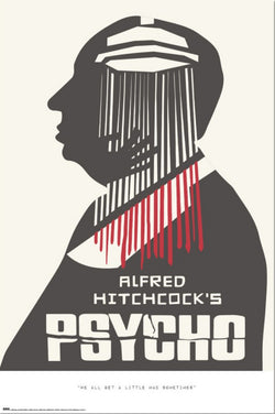 Poster Alfred Hitchcock - Psycho 61x91,5cm