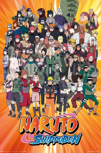 Poster Naruto Shippuden - Characters 61x91,5cm