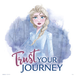 Affiche Art Frozen - Face Your Fear 30x30cm