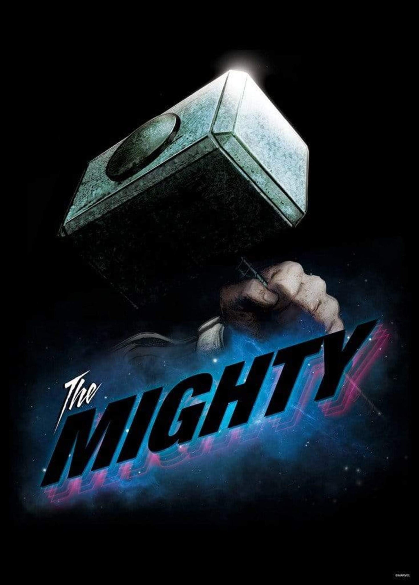 Affiche Art Avengers - The Mighty 50x70cm