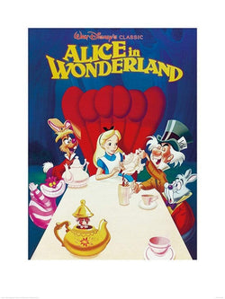 Affiche Art Alice in Wonderland 1989 60x80cm