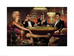 Affiche Art Chris Consani - Four of A Kind 80x60cm
