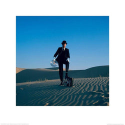 Affiche Art Pink Floyd - Invisible Man 40x40cm