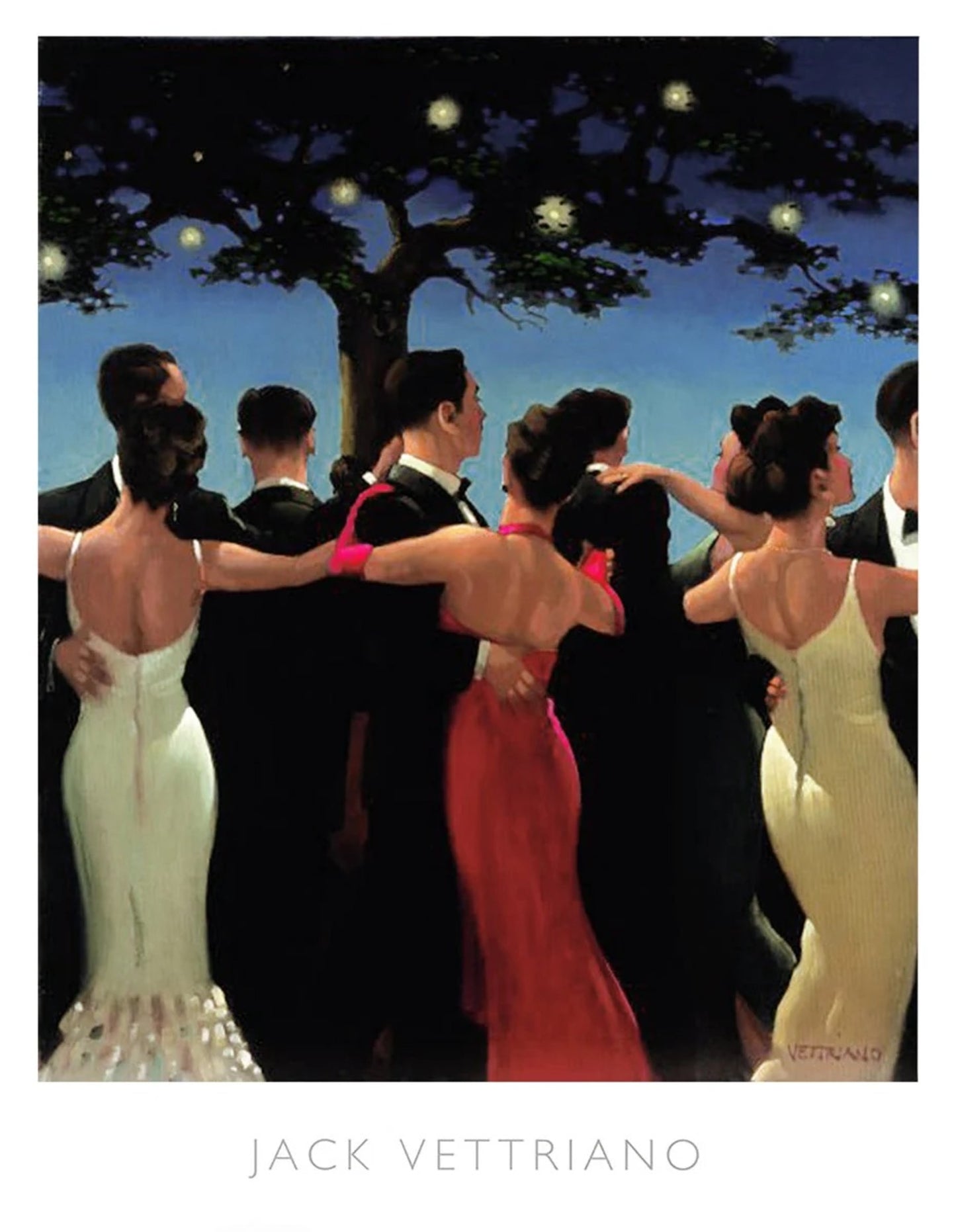 Affiche Art Jack Vettriano - Waltzers 1 60x80cm