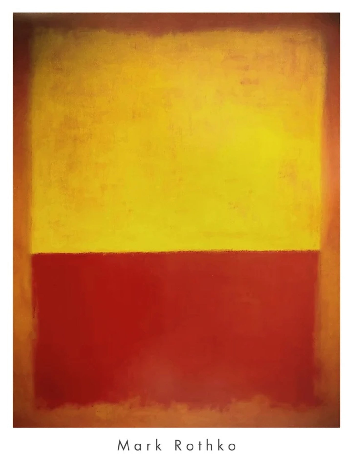 Affiche Art Mark Rothko - No. 12 - 1954 71x94cm