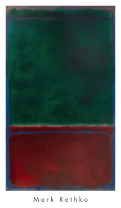 Affiche Art Mark Rothko - No. 7 - 1953 53,5x91,5cm