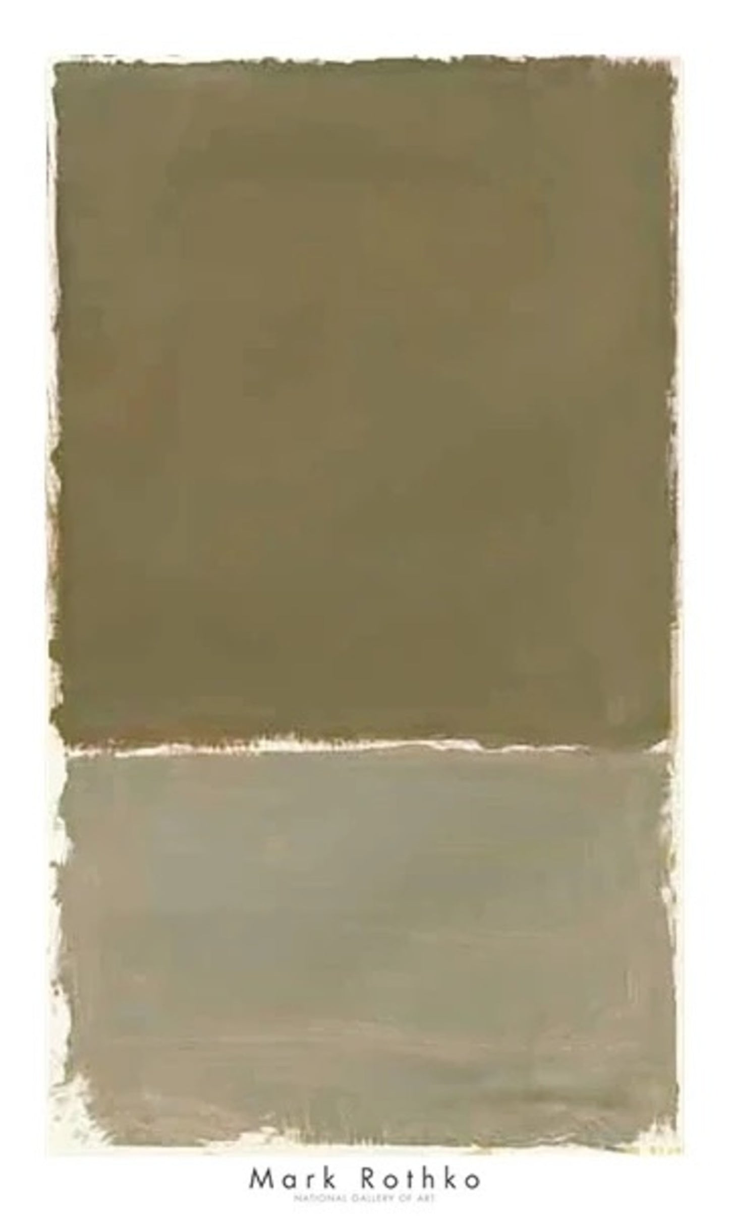 Affiche Art Mark Rothko - Untitled - 1969 61x101,5cm