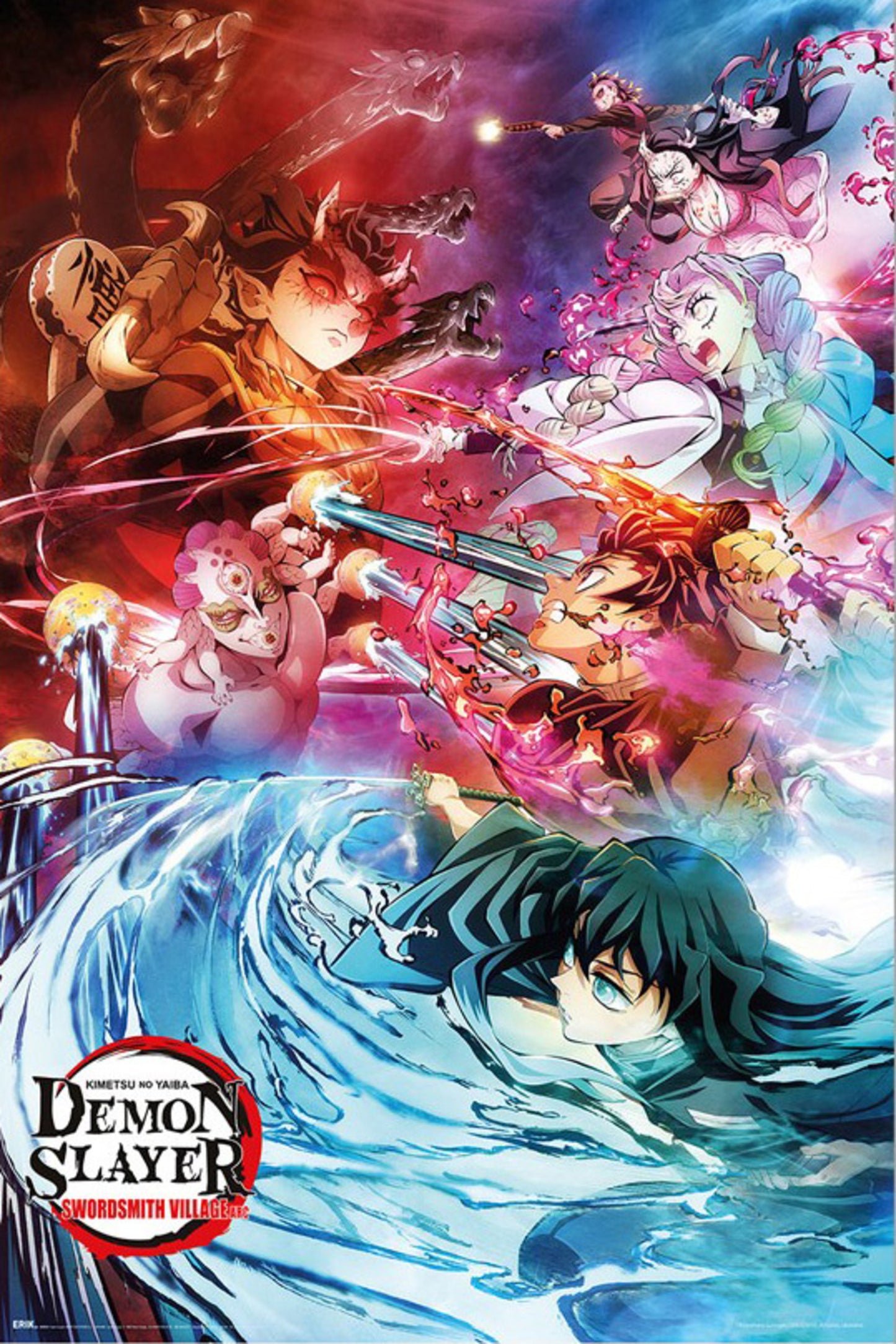 Poster Demon Slayer - Swordsmith Village 2 61x91,5cm