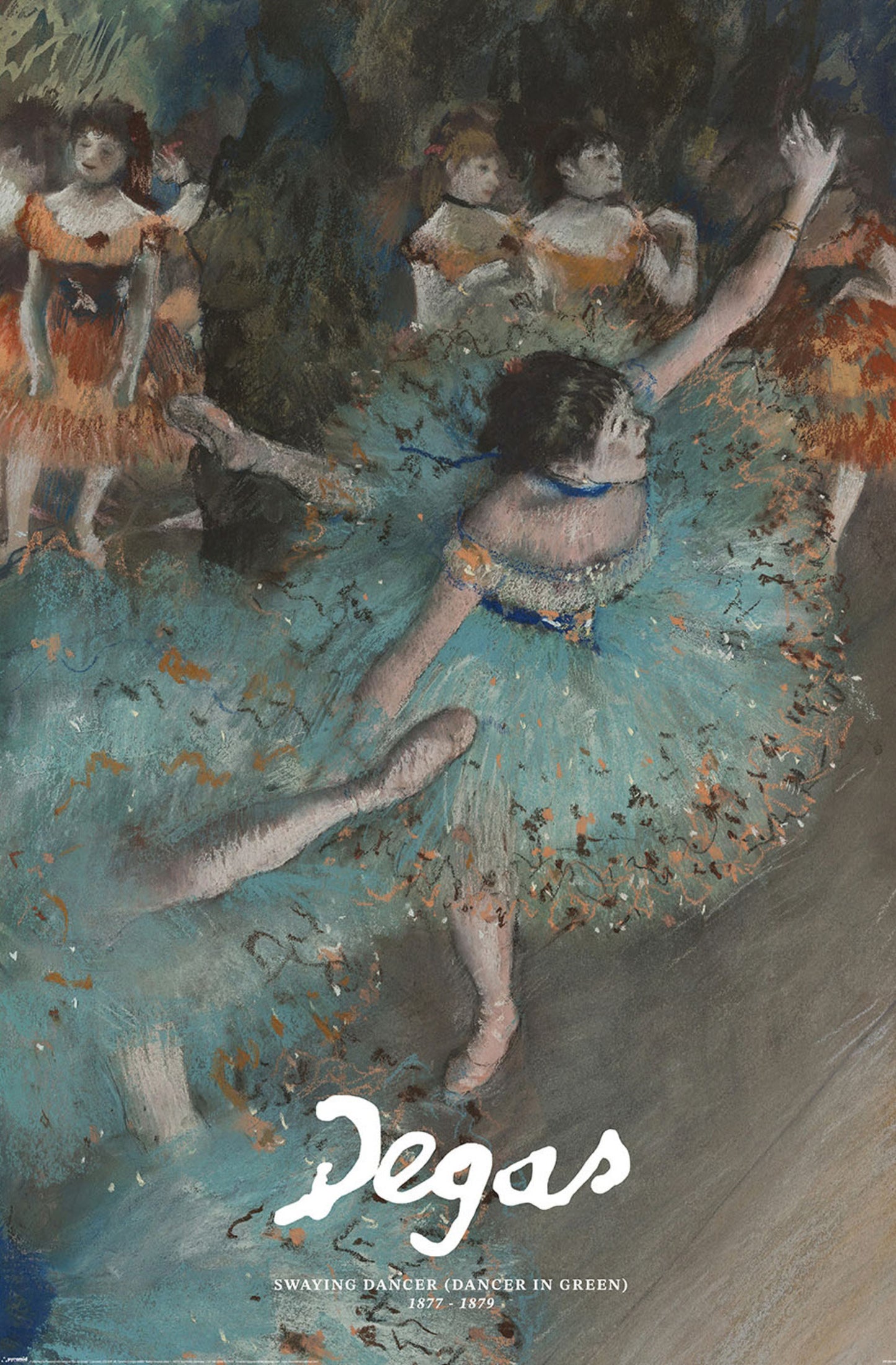 Poster Edgar Degas - Swaying Dancer 61x91,5cm