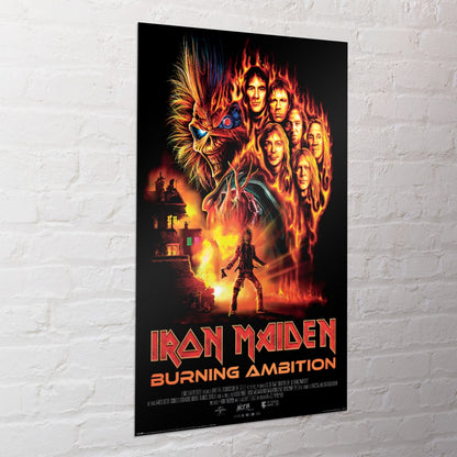 Poster Iron Maiden - Burning Ambition 61x91,5cm