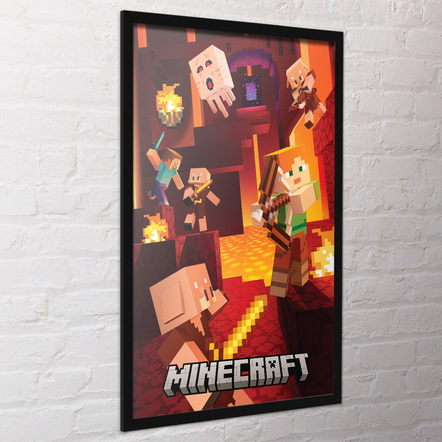 Poster Minecraft - Cinematic Piglins 61x91,5cm
