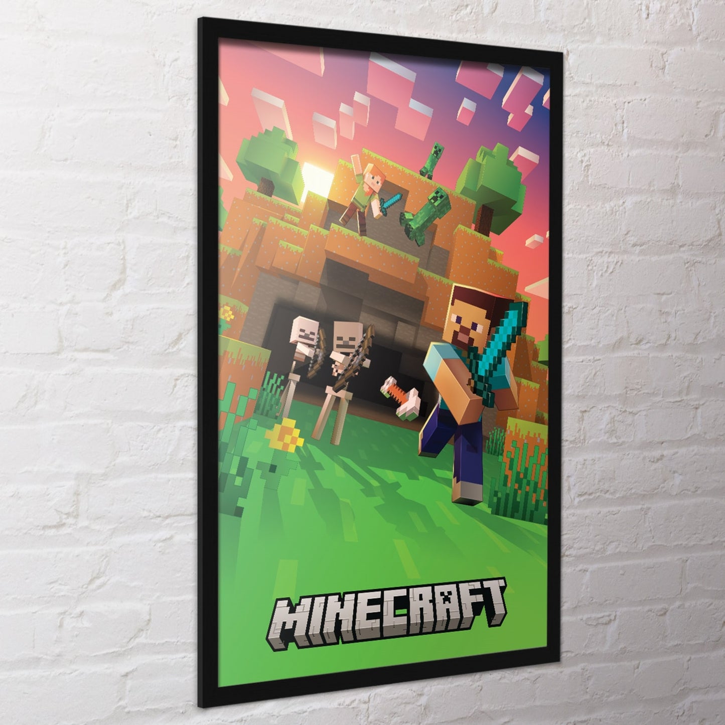 Poster Minecraft - Cinematic Skeletons 61x91,5cm