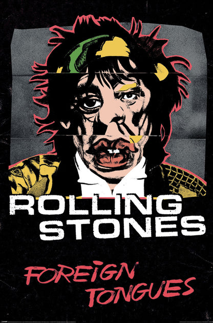 Poster Rolling Stones - Foreign Tongues Album 61x91,5cm