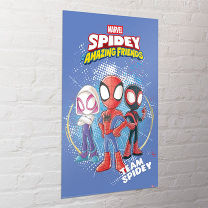Poster Spidey and His Amazing Friends - Team Up 61x91,5cm