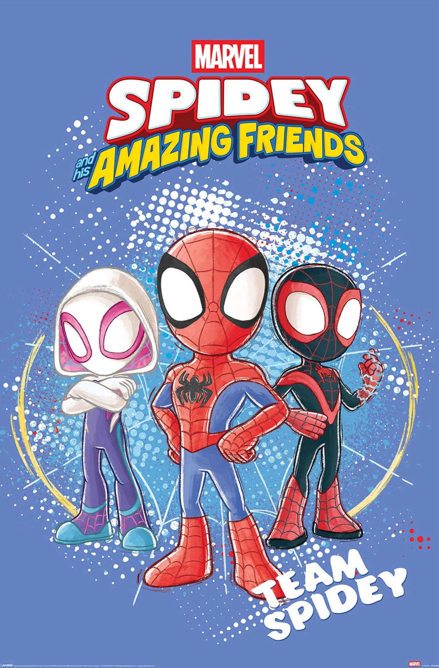Poster Spidey and His Amazing Friends - Team Up 61x91,5cm