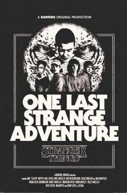 Poster Stranger Things 5 - One Last Adventure 61x91,5cm