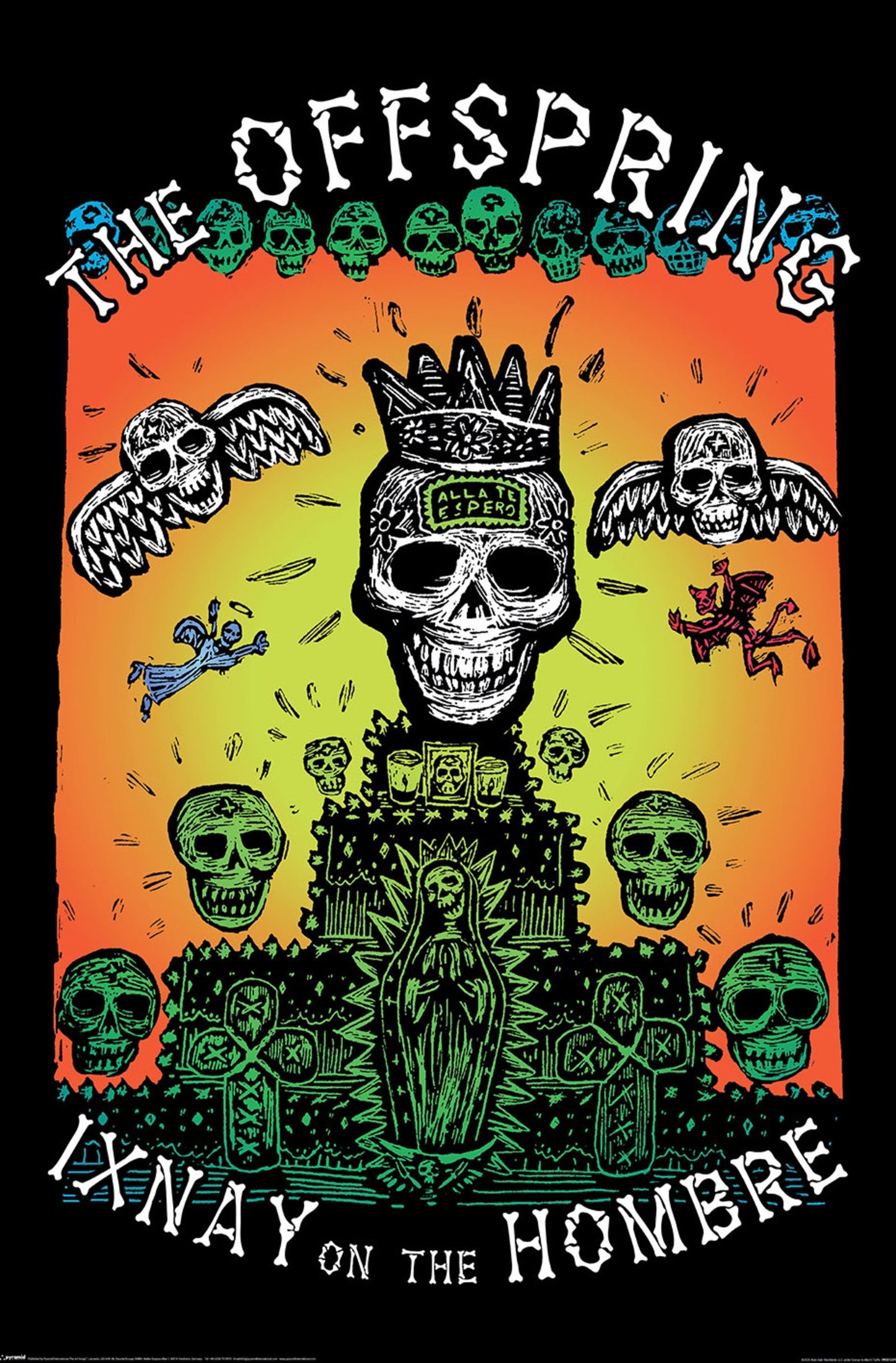 Poster The Offspring - Ixnay on the Hombre 61x91,5cm