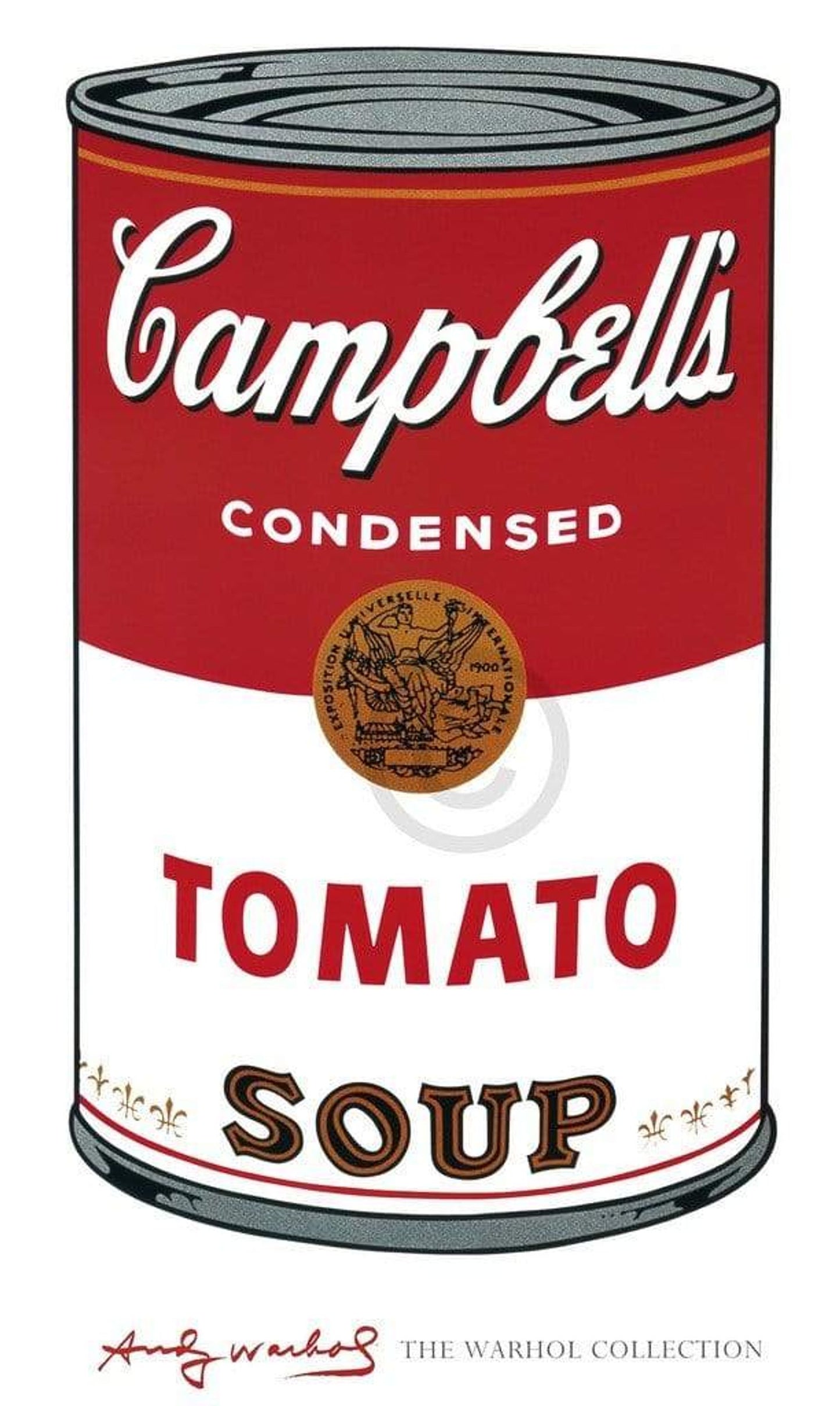 Affiche Art Andy Warhol - Campbell's Soup I 60x100cm