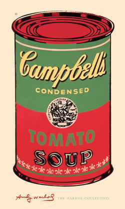 Affiche Art Andy Warhol - Campbell's Soup 60x100cm