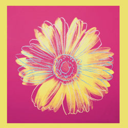 Affiche Art Andy Warhol - Daisy 1982 90x90cm
