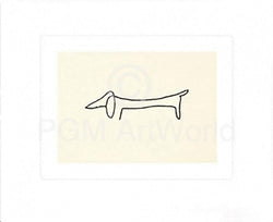 Affiche Art Pablo Picasso - Le Chien 60x50cm