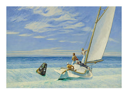 Affiche Art Edward Hopper Ground Swell 40x30cm