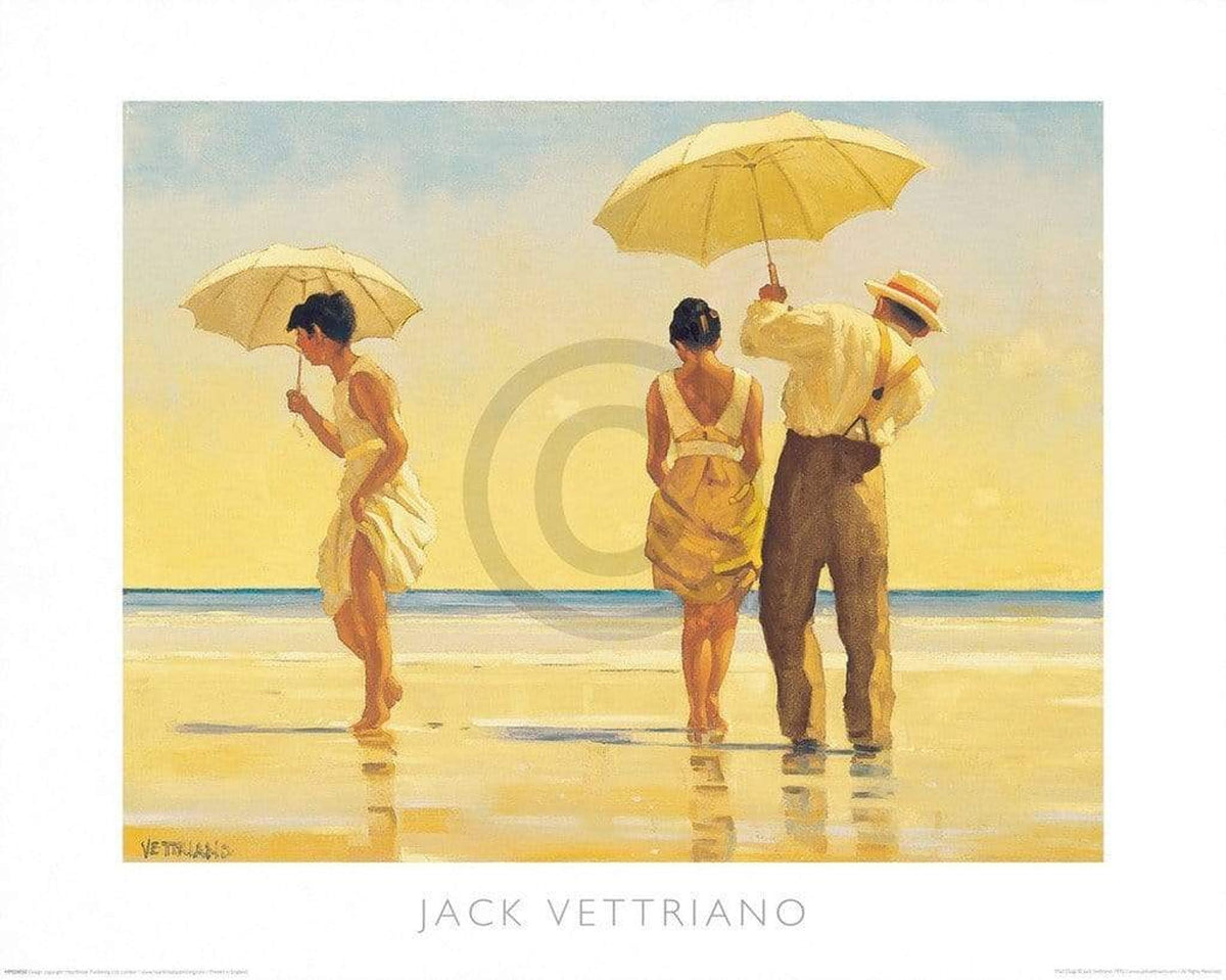 Affiche Art Jack Vettriano - Mad Dogs 50x40cm