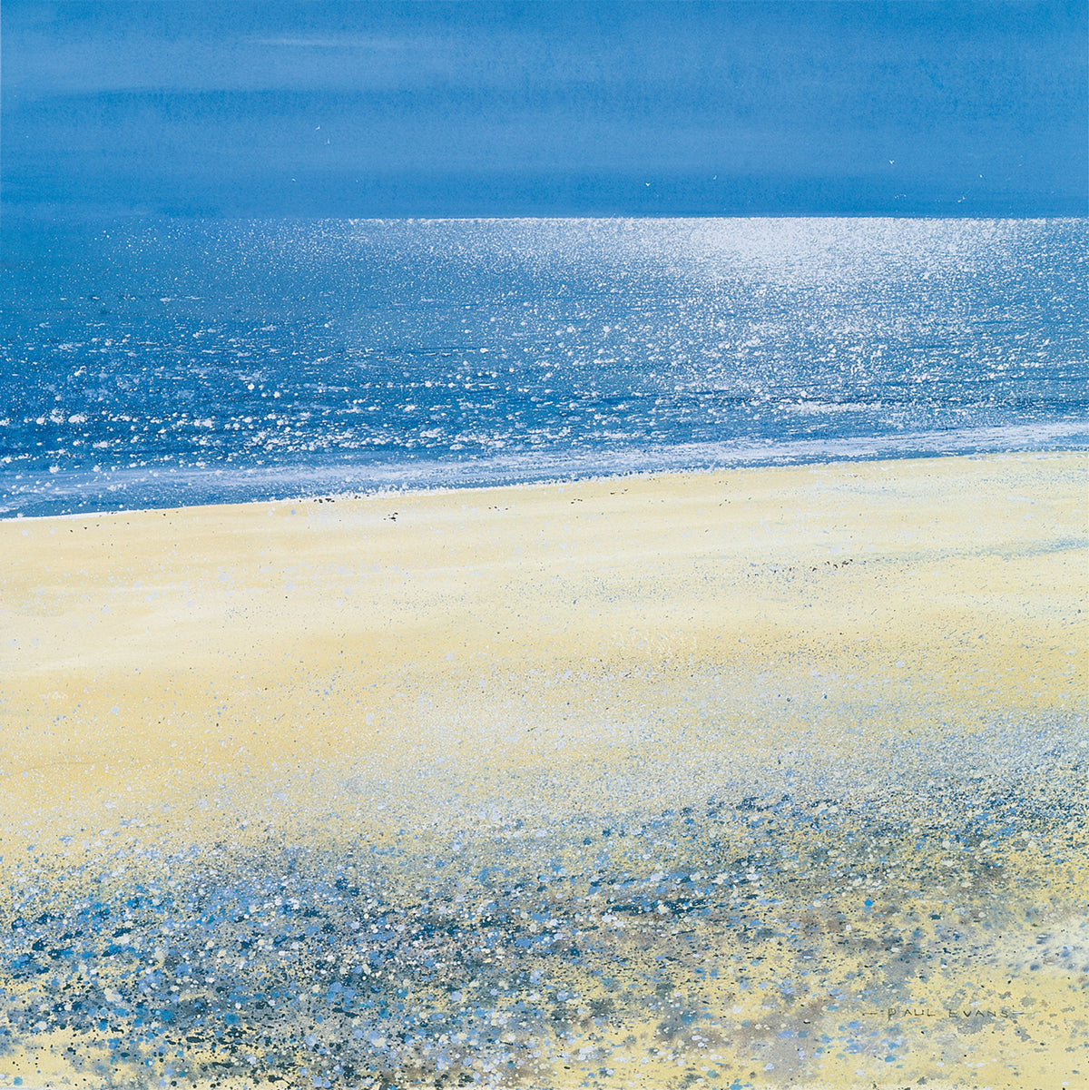 Affiche Art Paul Evans - Silver Tide 61x61cm
