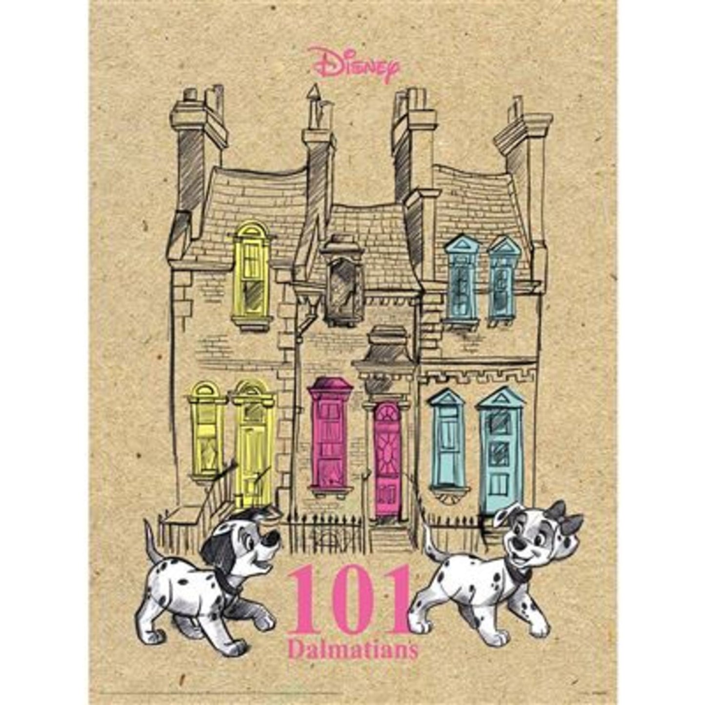 Affiche Art Disney Classics Feeling All Bright 30x40cm