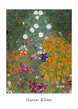 Affiche Art Gustav Klimt - Bauerngarten 50x70cm