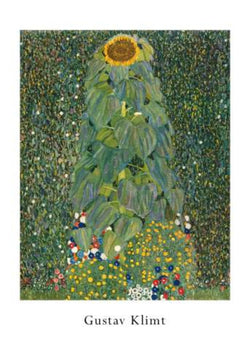 Affiche Art Gustav Klimt - Die Sonnenblume 50x70cm