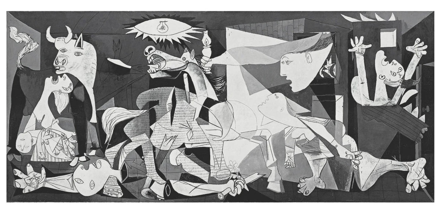 Affiche Art Pablo Picasso - Guernica 100x50cm