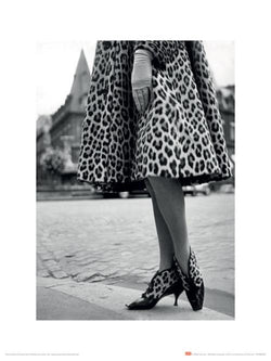 Affiche Art Time Life Dior Leopard Print 30x40cm