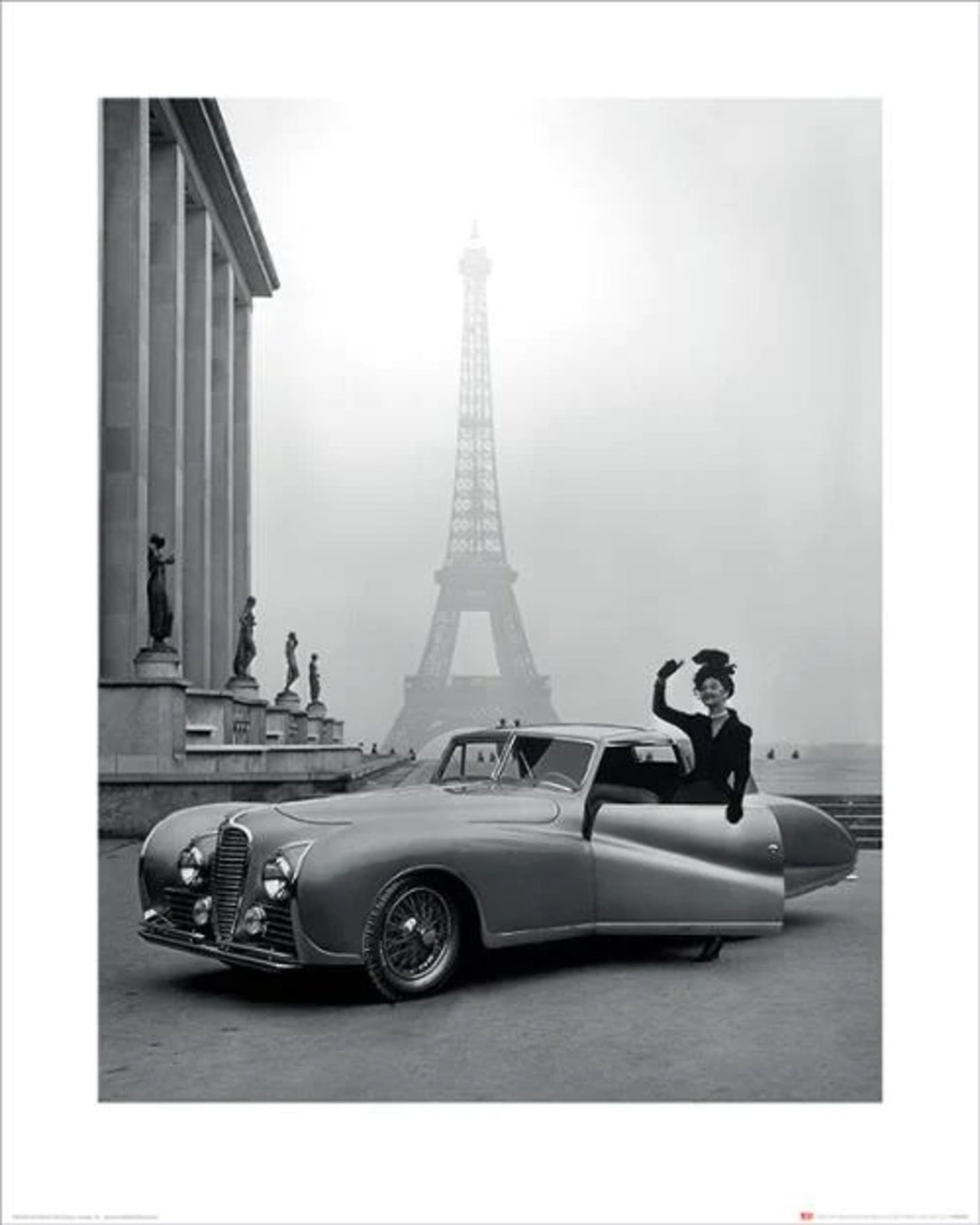 Affiche Art Time Life France 1947 40x50cm
