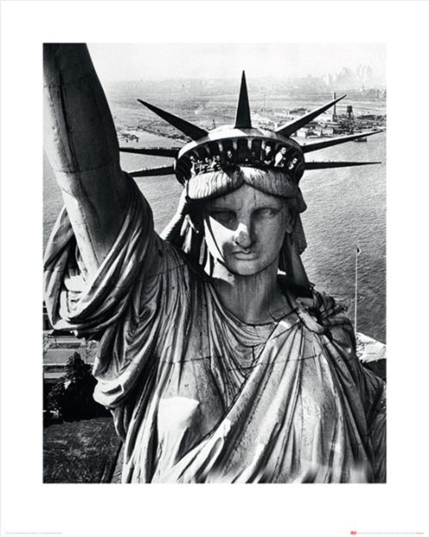 Affiche Art Time Life Statue of Liberty 40x50cm