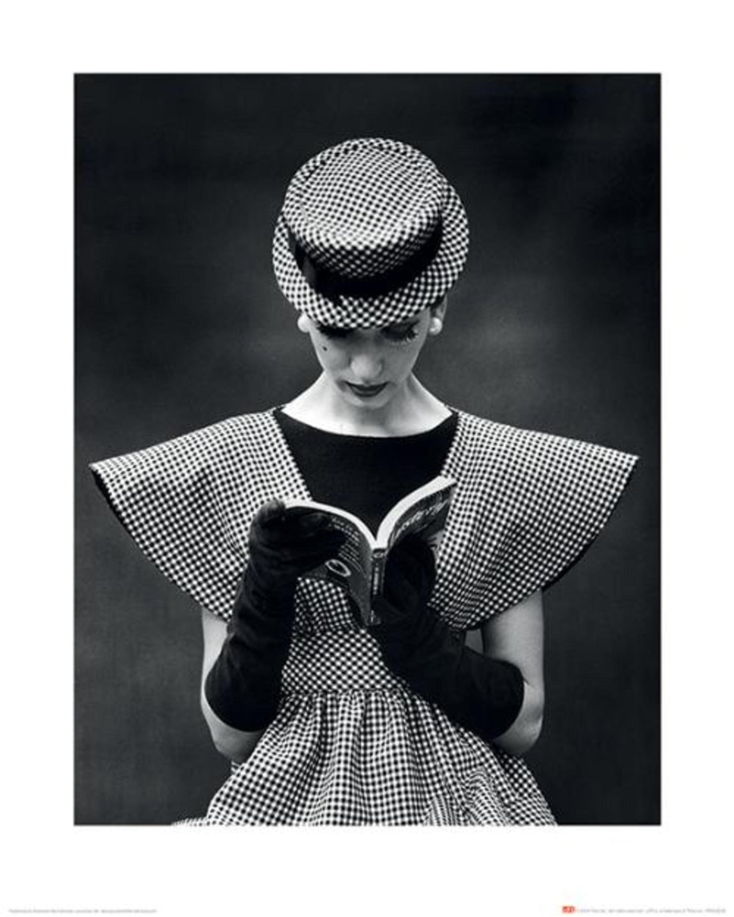 Affiche Art Time Life Wide Shoulder Fashion 1959 40x50cm