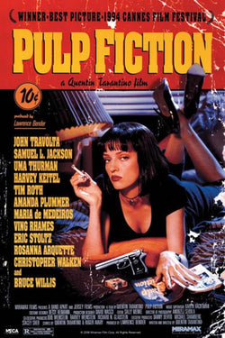 Poster Pulp Fiction - Uma on Bed 61x91,5cm