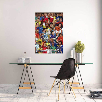 Poster Legendary Footballers 61x91,5cm