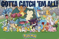 Poster Pokemon All Time Favorites 91.5x61cm