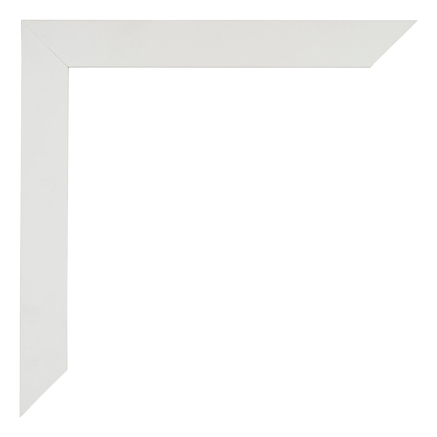 Cadre d'affiche 30x40cm Blanc Mat MDF Parma
