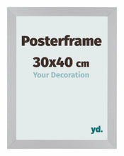 Cadre d'affiche 30x40cm Argent Mat MDF Parma