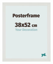 Cadre d'affiche 38x52cm Blanc Mat MDF Parma