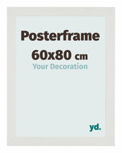 Cadre d'affiche 60x80cm Blanc Mat MDF Parma