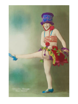 Affiche Art - Moulin Rouge Miss Amenda 30x40cm
