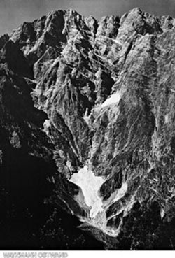 Affiche Art Anton Hafner - Watzmann Ostwand 68x97cm