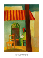 Affiche Art August Macke - Caffe Turco 60x80cm